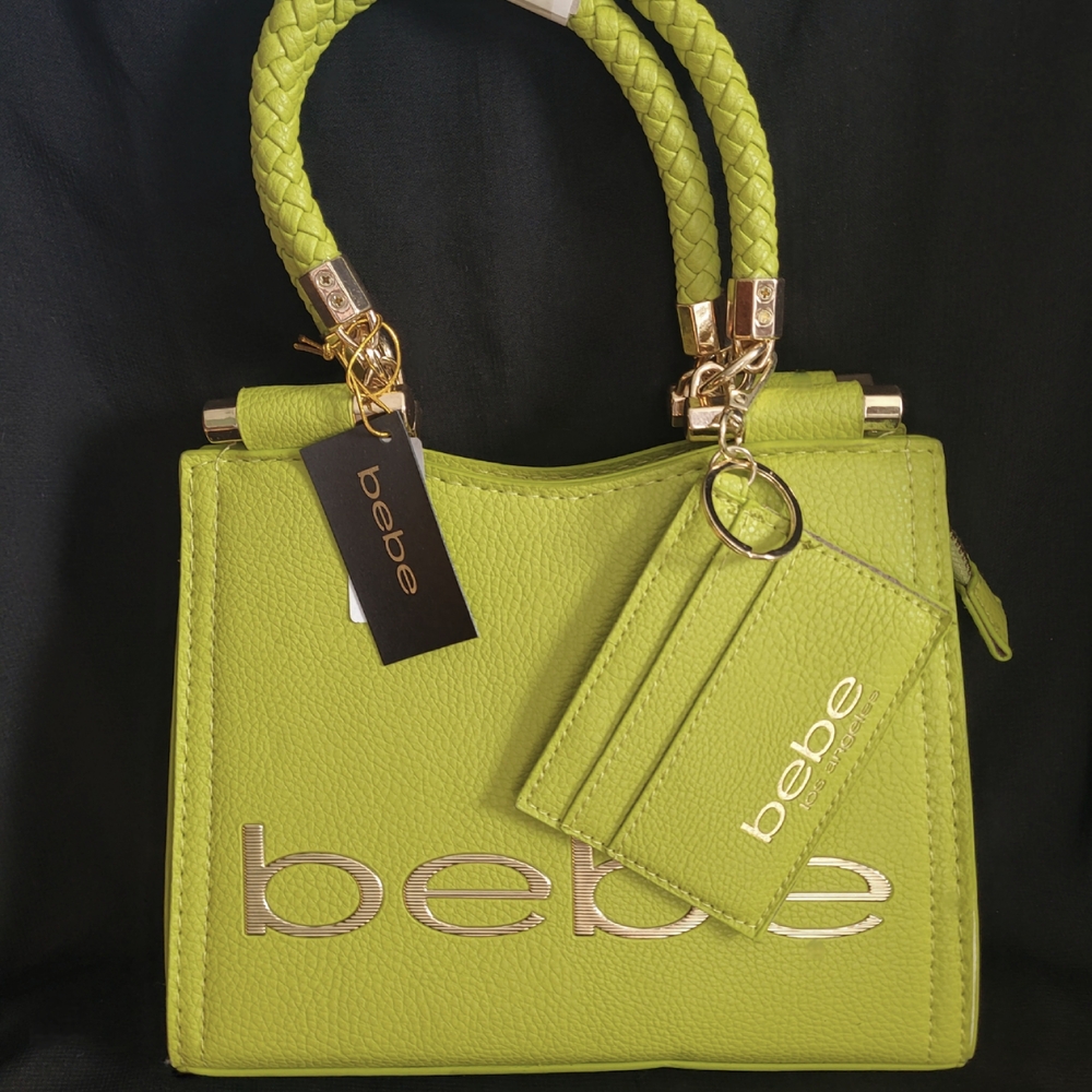 NWT Bebe Fabiola Crossbody In Seagrass